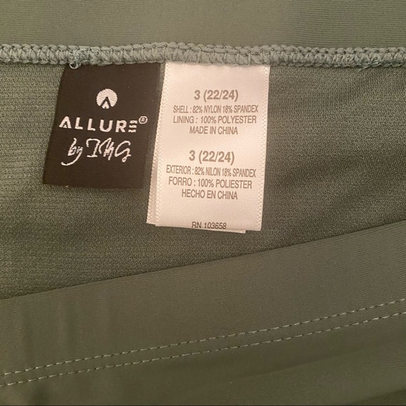 Olive two piece swim wear - Picture 5 of 5